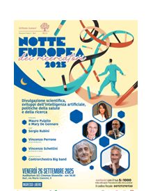 Locandina Notte europea della ricerca 2025