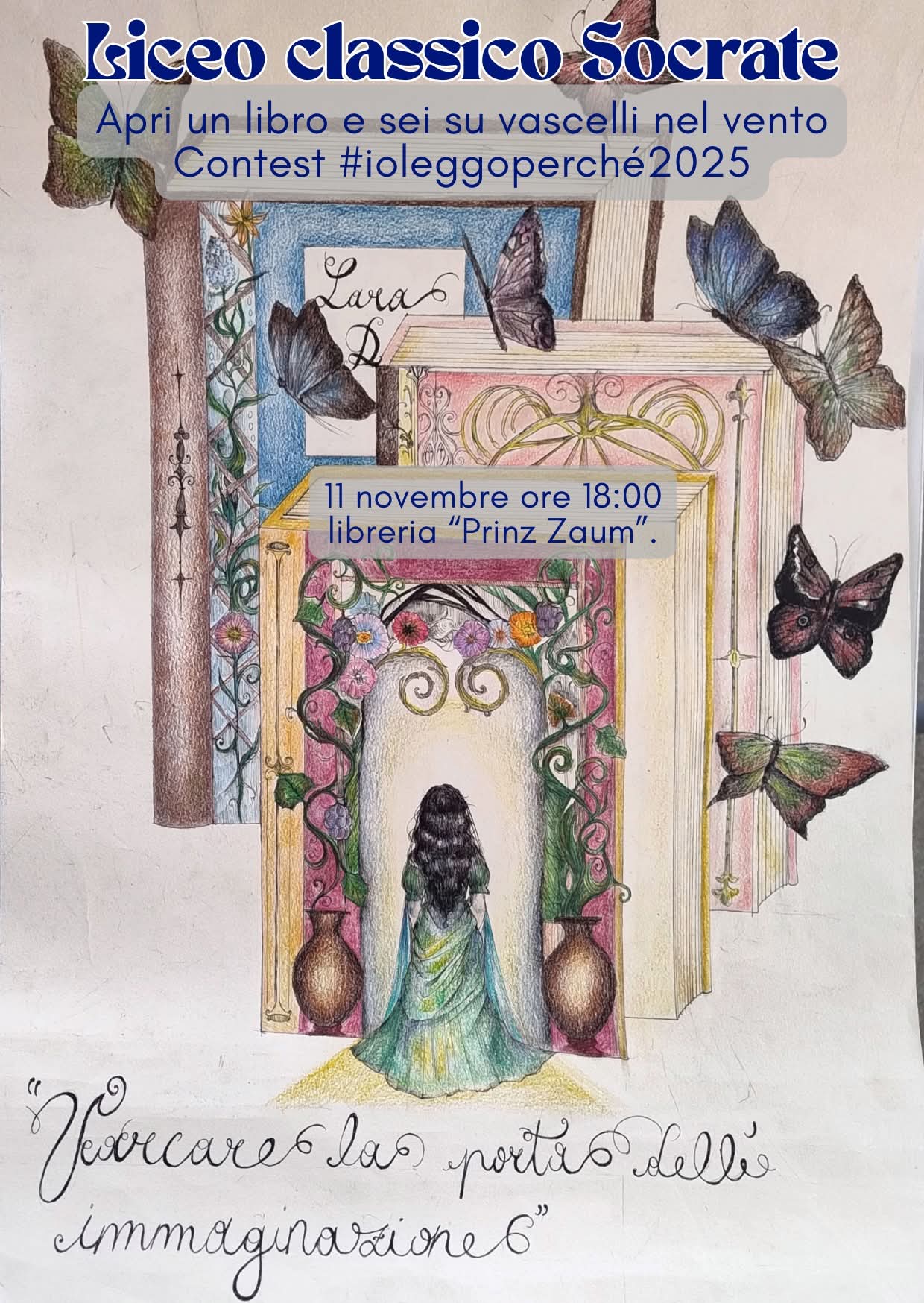 locandina invito libreria