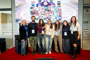 squadra vincitrice con organizzatori